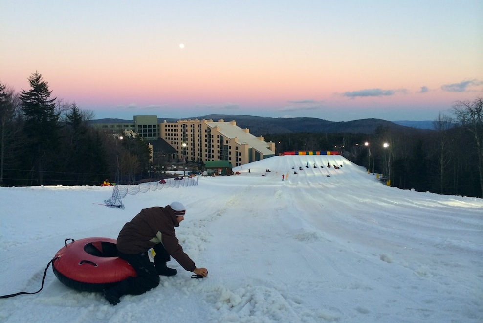 Tubing at Snowshoe Mountain Travel Mindset