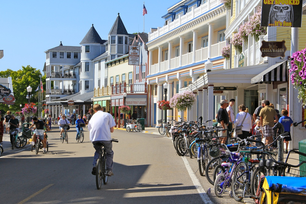 No Vehicles Allowed Go back in time to the Carless Days on Mackinac
